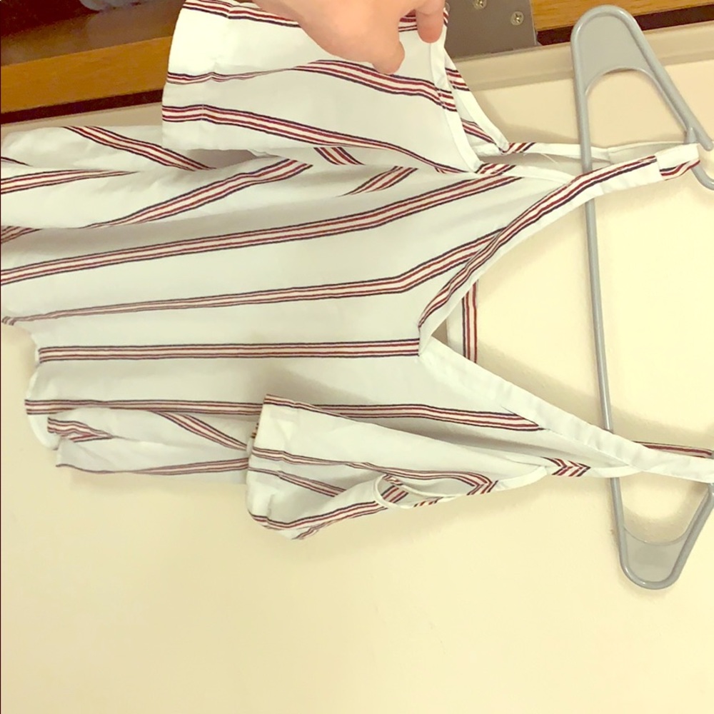 Cut off shoulder shirt